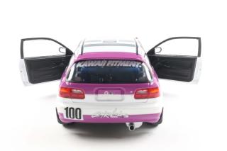 Honda Civic (EG6) Kaido Racer weiß S1810407 Solido 1:18 Metallmodell
